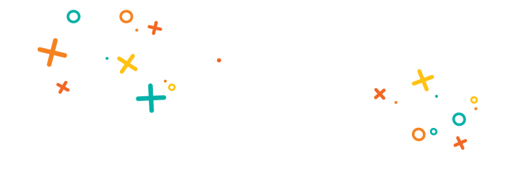 Icon of the word NDIS with decorative stars around it